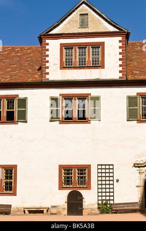 Château Wilhelmsburg dans la ville historique de Schmalkalden Thuringe Banque D'Images