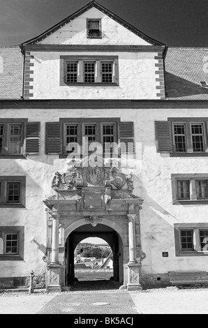 Château Wilhelmsburg dans la ville historique de Schmalkalden Thuringe Banque D'Images