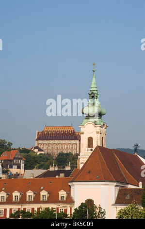 Les églises du côté de Buda, à Budapest, Hongrie, Europe Banque D'Images