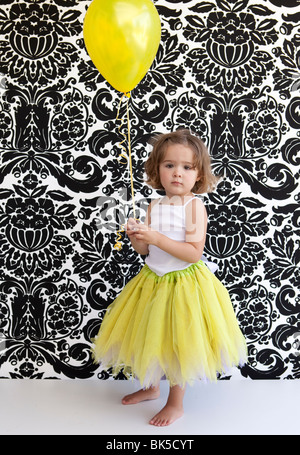 tutu jaune fille