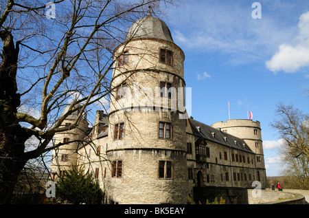 Nazi Wewelsburg château construit par Heinrich Himmler, Allemagne Banque D'Images