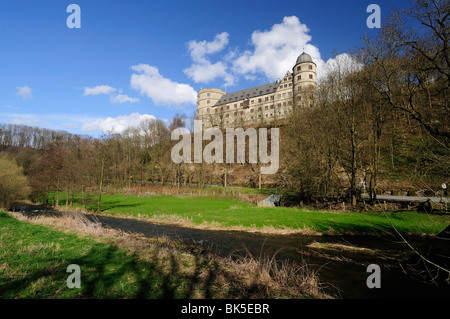 Nazi Wewelsburg château construit par Heinrich Himmler, Allemagne Banque D'Images