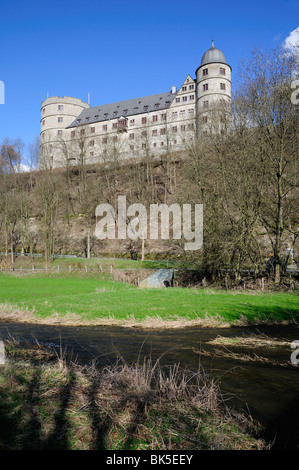 Nazi Wewelsburg château construit par Heinrich Himmler, Allemagne Banque D'Images