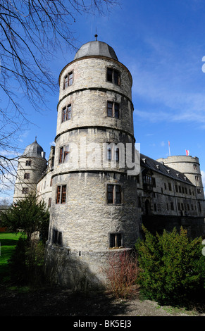 Nazi Wewelsburg château construit par Heinrich Himmler, Allemagne Banque D'Images