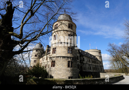 Nazi Wewelsburg château construit par Heinrich Himmler, Allemagne Banque D'Images