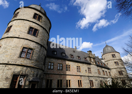 Nazi Wewelsburg château construit par Heinrich Himmler, Allemagne Banque D'Images