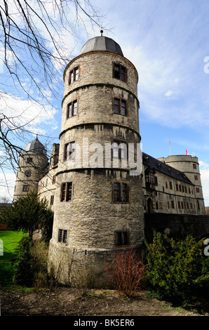 Nazi Wewelsburg château construit par Heinrich Himmler, Allemagne Banque D'Images