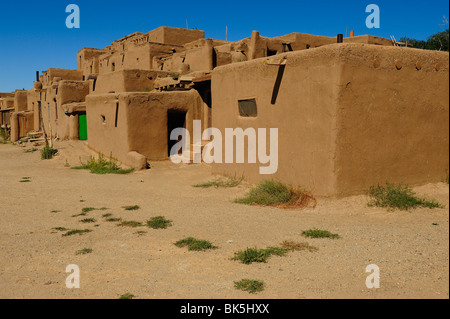 Taos Pueblo, New Mexico Banque D'Images