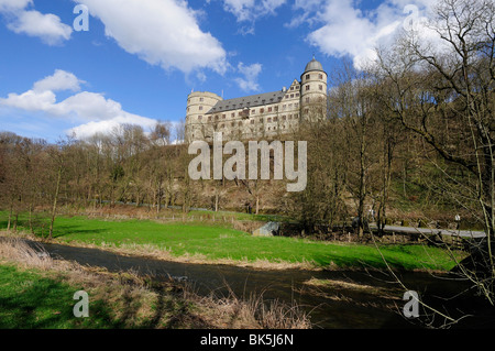 Nazi Wewelsburg château construit par Heinrich Himmler, Allemagne Banque D'Images