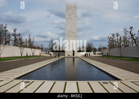 Cimetière militaire américain et memorial Margraten près de Maastricht, Pays-Bas Banque D'Images