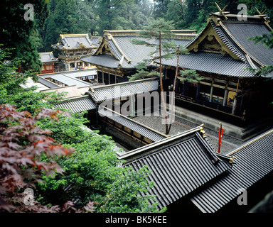 Festival samouraï au sanctuaire Toshogu, Nikko, UNESCO World Heritage Site, Japon Banque D'Images