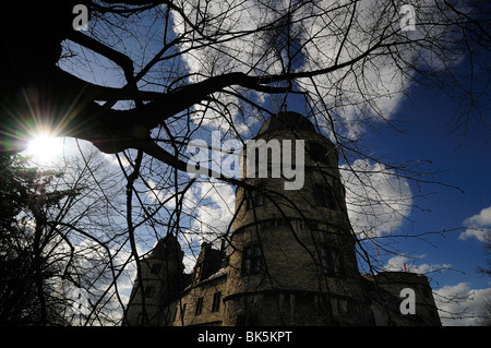 Nazi Wewelsburg château construit par Heinrich Himmler, Allemagne Banque D'Images