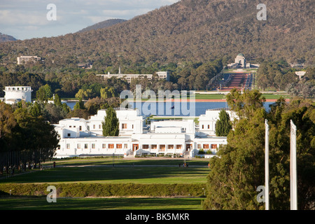 L'ancien bâtiment du parlement à Canberra, Australie. Banque D'Images