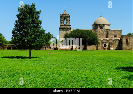 Mission espagnole l'église San José, 1720 Banque D'Images