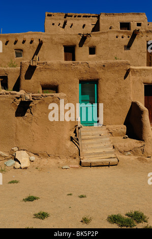 Taos Pueblo, New Mexico Banque D'Images