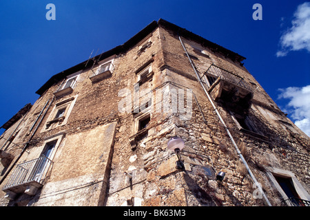 Santo Stefano di Sessanio, province de l'Aquila, Abruzzes, Italie Banque D'Images