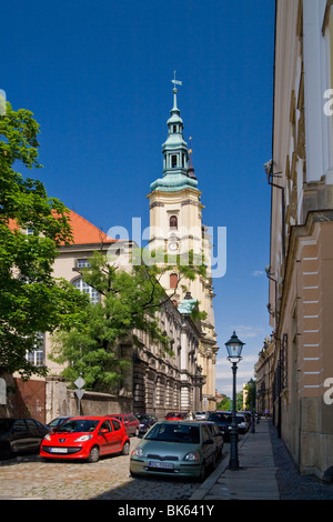 L'Église Franciscaine baroque de saint Jean le Baptiste à Legnica, Pologne Banque D'Images