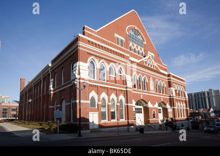 L'Auditorium Ryman, site original de Grand Ole Opry, Nashville, Tennessee Banque D'Images