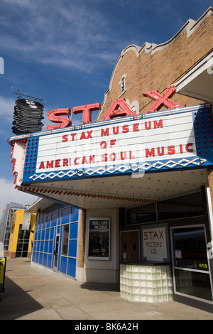 Stax Recording Studio est maintenant Stax Museum of American Soul Music, Soulsville, Memphis, Tennessee Banque D'Images