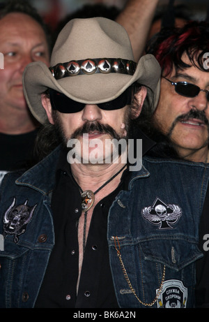 LEMMY SCORPIONS INTRONISÉ AU HOLLYWOOD'S ROCKWALK HOLLYWOOD LOS ANGELES CA 06 avril 2010 Banque D'Images