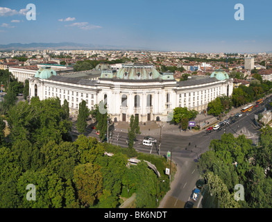Vue aérienne de l'université de Sofia Banque D'Images
