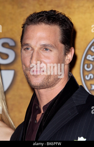 MATTHEW MCCONAUGHEY 14E ASSEMBLÉE ANNUELLE DES Screen Actors Guild Awards CULTE CENTRE-VILLE DE LOS ANGELES USA 27 janvier 2008 Banque D'Images
