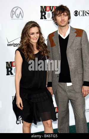 ALICIA SILVERSTONE & CHRISTOPHER JARECKI LES FILMS ROCK UNE CÉLÉBRATION DE LA MUSIQUE DANS LE FILM KODAK THEATRE HOLLYWOOD LOS ANGELES USA Banque D'Images