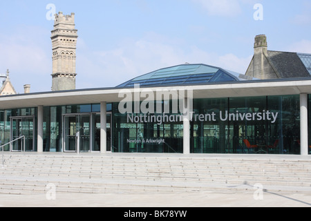 L'Université de Nottingham Trent, Nottingham, Angleterre, Royaume-Uni Banque D'Images