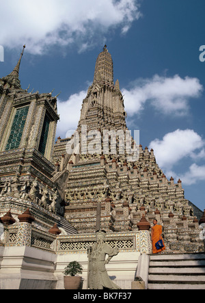 Wat Arun (Temple de l'aube), Bangkok, Thaïlande, Asie du Sud-Est, Asie Banque D'Images
