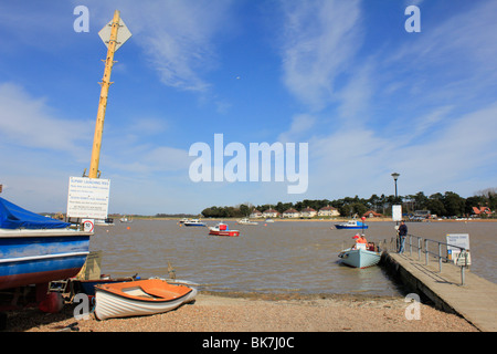 Felixstowe Ferry est un hameau situé dans le Suffolk, Angleterre Banque D'Images