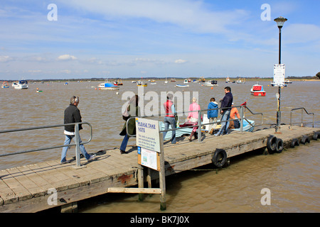 Felixstowe Ferry est un hameau situé dans le Suffolk, Angleterre Banque D'Images