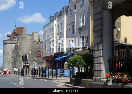 Thames Street, Windsor, Berkshire, Angleterre, Royaume-Uni, Europe Banque D'Images