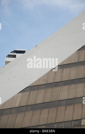 Voir détail et du stade olympique, Montréal, Canada Banque D'Images