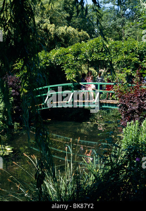 Le jardin de Monet à Giverny Banque D'Images