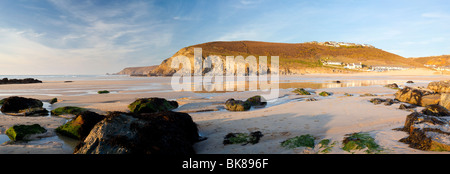 Plage de Cornwall Angleterre Porthtowan Banque D'Images