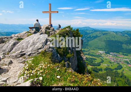 Sur la montagne Isel, Oberjoch, Allgaeu, Bavaria, Germany, Europe Banque D'Images