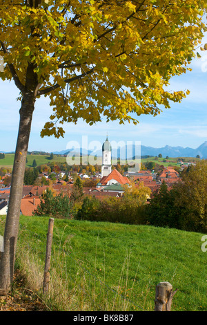 Nesselwang dans l'Allgaeu, Bavaria, Germany, Europe Banque D'Images