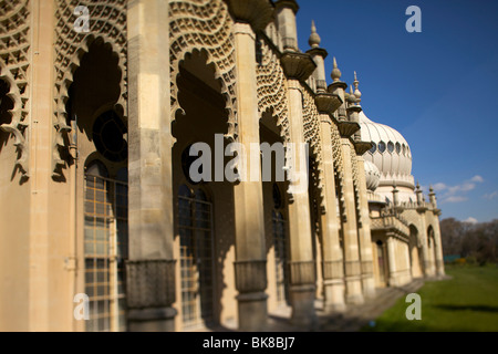 Le pavillon royal construit dans un style indien pour le Prince Régent à Brighton, UK Banque D'Images