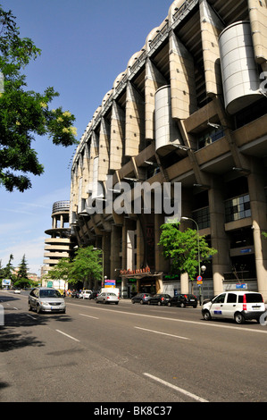 Stade Santiago Bernabeu, Madrid, Espagne, Péninsule ibérique, Europe Banque D'Images