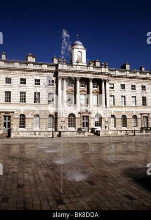 Le Strand, Somerset House, Jour Banque D'Images