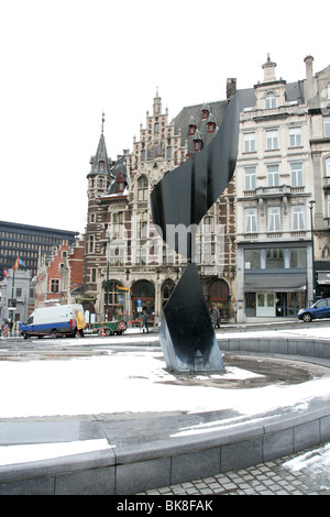 Bruxelles, les détails de la ville. Belgique Banque D'Images