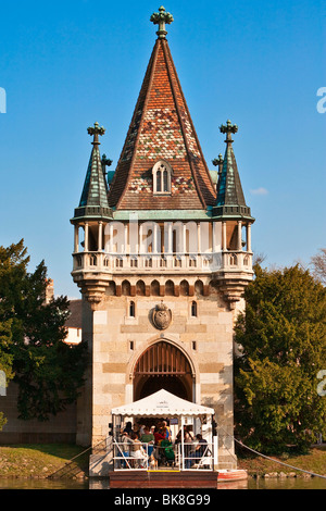 Château Franzensburg dans le parc du château de Laxenburg, Basse Autriche, Europe Banque D'Images