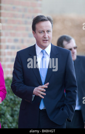 David Cameron, chef du Parti conservateur Banque D'Images