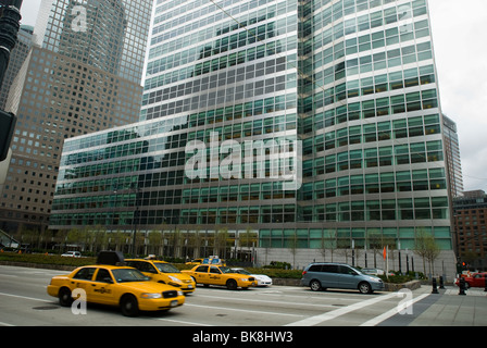 Le nouveau siège de Goldman Sachs à New York, au 200 rue de l'Ouest Banque D'Images