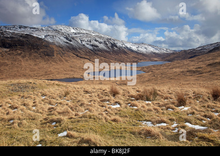 Loch an Eilein, Lochan Ellen, Loch Airdeglais dans Glen More, Isle of Mull, Scotland Banque D'Images