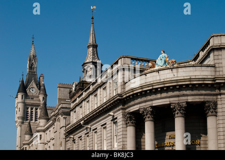 Bâtiments municipaux et maison de ville, Aberdeen, Écosse Banque D'Images