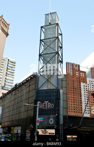 Metro theatre, rock indépendant lieu, George Street, CBD, Sydney, Australie Banque D'Images