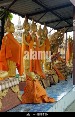 Vientiane (Laos) : Tha Pha Luang Banque D'Images