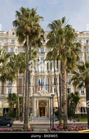 Cannes (06) : L'hôtel Carlton Banque D'Images