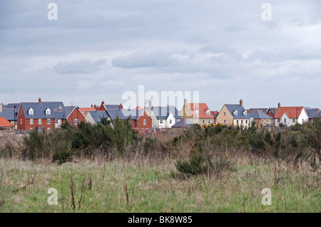 Offres et demandes de logement construit sur un site green field Banque D'Images